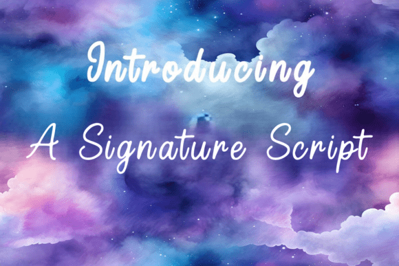 A Signature Script: Unlocking Versatile Design Potential