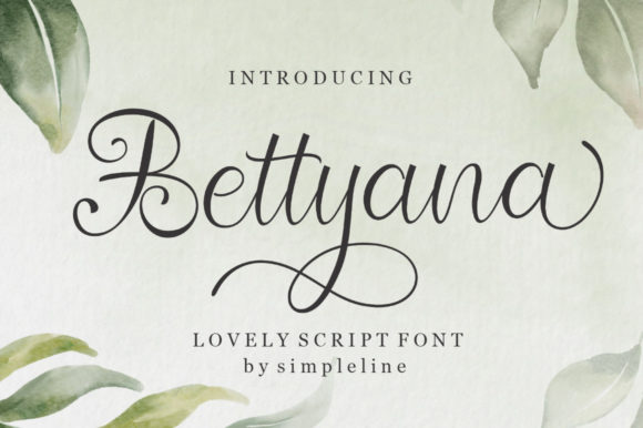 Bettyana Script: A Timeless Handwritten Font for Your Brand