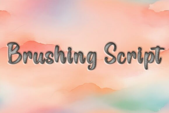 Brushing Script: The Elegant Script Font for Modern Designs