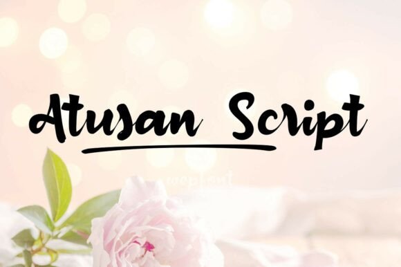 Discover the Warmth of Atusan Script: A Designer's Guide