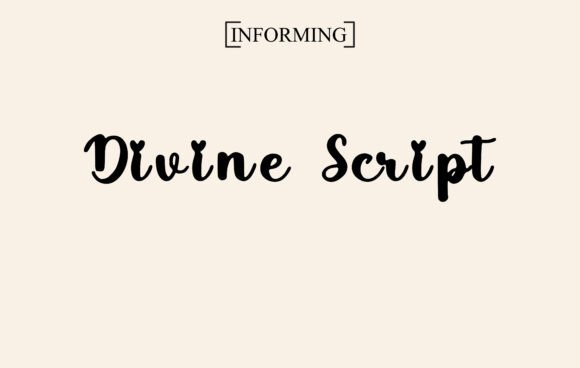 Divine Script: A Sweet Handwritten Font for Modern Romance
