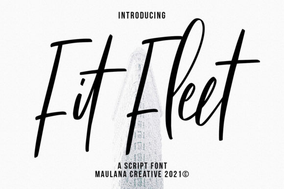 Fit Fleet Script: A Fresh Take on Flowing Typography