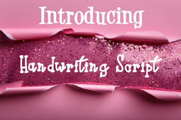 Handwriting Script: Your Go-To for Authentic Design Flair