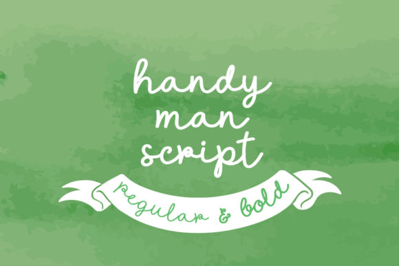 Handyman Script: Your New Favorite Handwritten Font