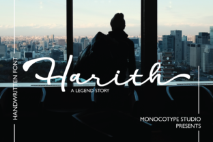 Harith Script: The Bold Handwritten Font for Authentic Brands