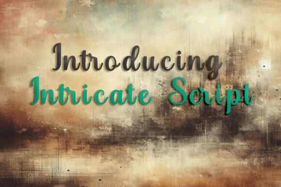 Intricate Script: Crafting Elegance in Every Curve