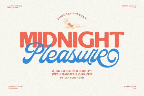 Midnight Pleasure Script: A Designer's Guide to This Retro-Modern Font
