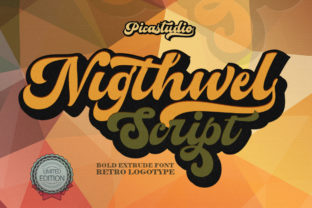 Nigthwel Script: Your Go-To Vintage Display Font