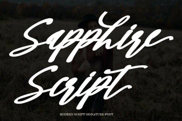Sapphire Script: A Bold Typeface for Unforgettable Brands