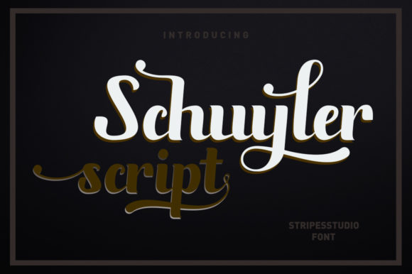 Schuyler Script: Capturing Timeless Authenticity in Your Designs