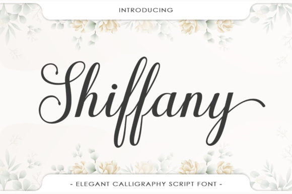 Shiffany Script: Adding a Touch of Delicate Elegance to Your Designs